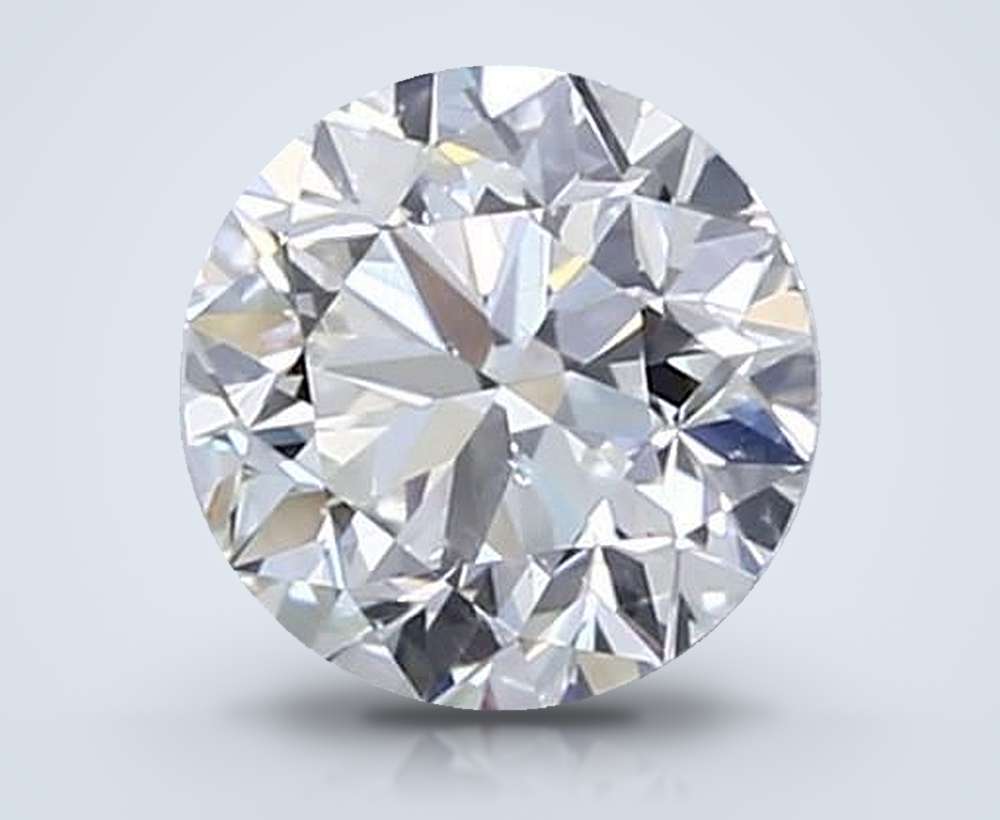 0.91 Carat Round Natural Diamond