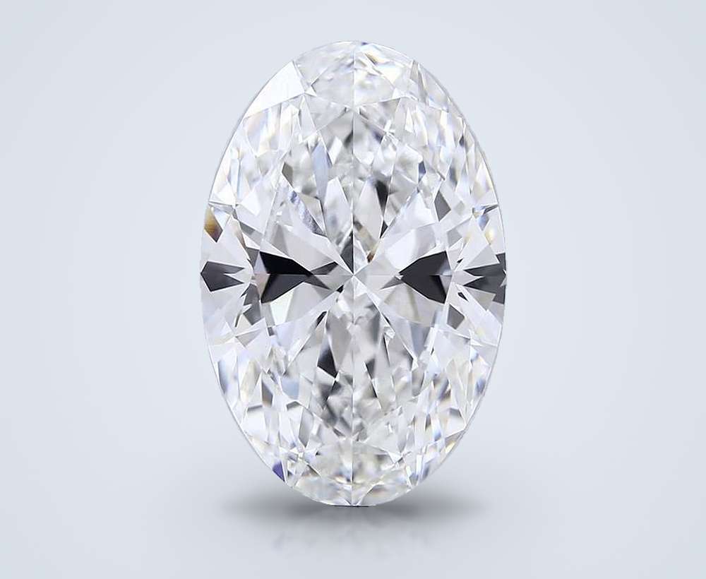 15.08 Carat Oval Lab Diamond