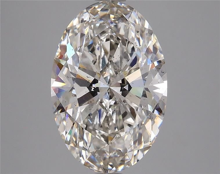 4.59ct H SI1 Rare Carat Ideal Cut Oval Lab Grown Diamond