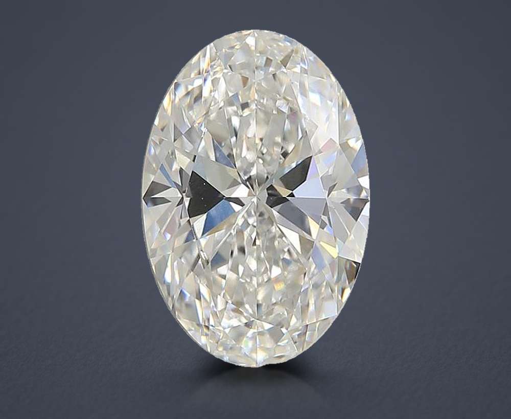 5.05 Carat Oval Lab Diamond