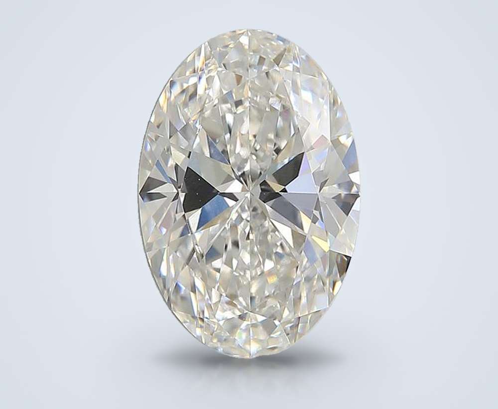 5.05 Carat Oval Lab Diamond