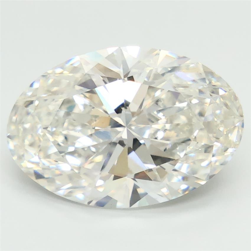 5.15ct G VS1 Rare Carat Ideal Cut Oval Lab Grown Diamond