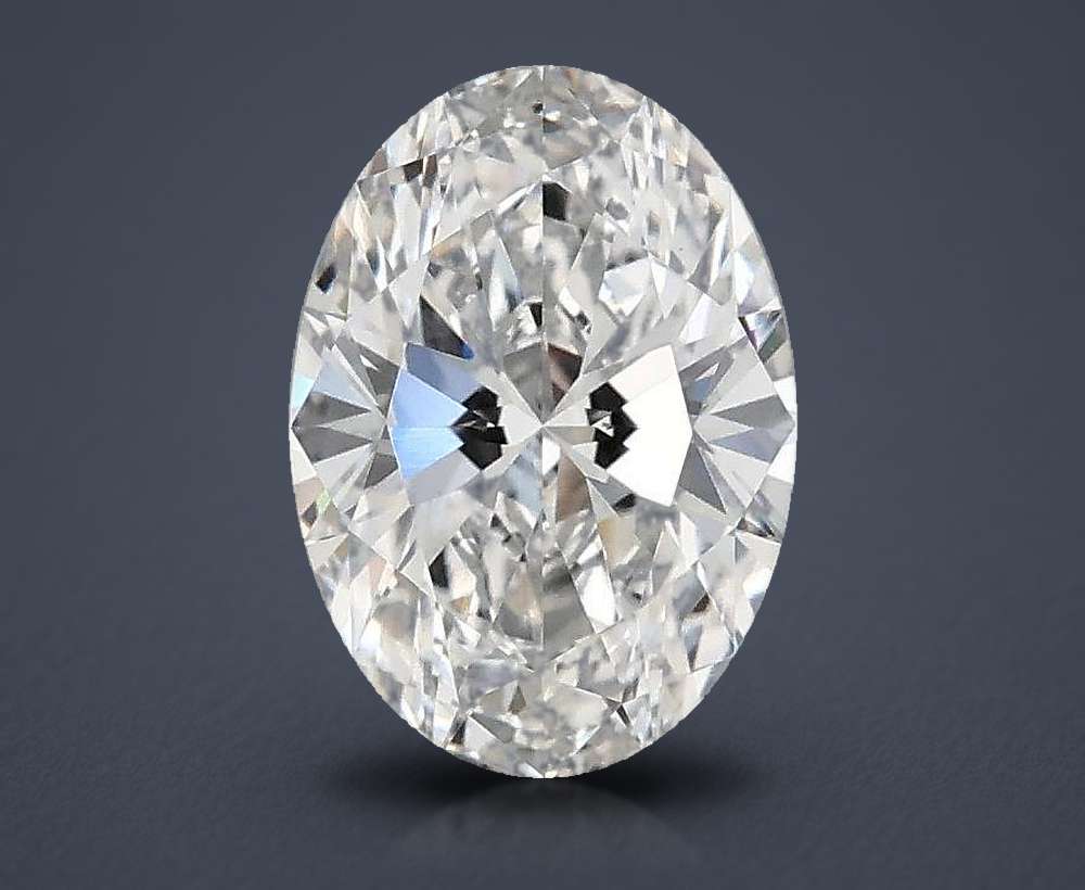 1.42 Carat Oval Lab Diamond