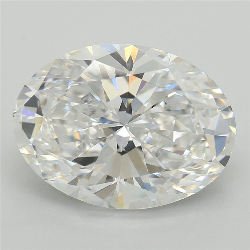 3.51ct E VVS2 Rare Carat Ideal Cut Oval Lab Grown Diamond