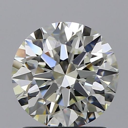 1.31ct K VVS2 Rare Carat Ideal Cut Round Diamond