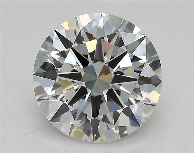 2.51ct F VVS2 Excellent Cut Round Lab Grown Diamond