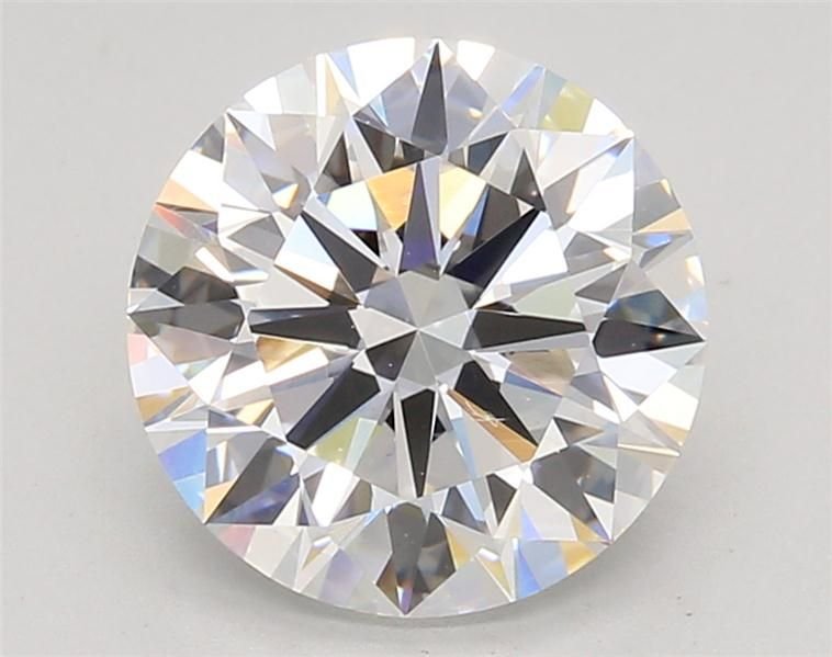 3.00ct D VS1 Rare Carat Ideal Cut Round Lab Grown Diamond