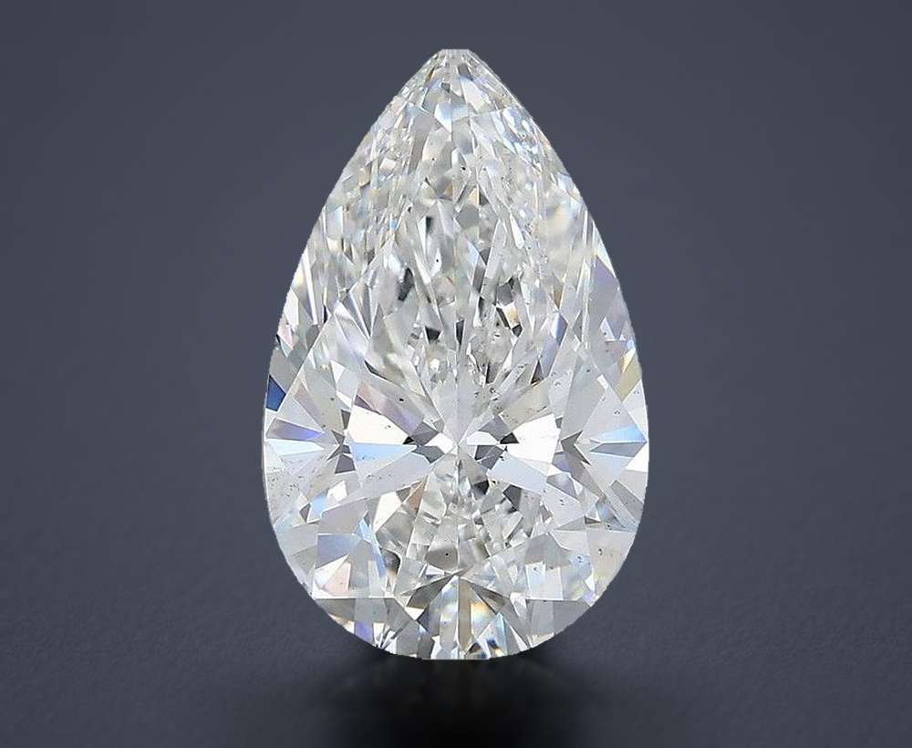 2.70 Carat Pear Lab Diamond
