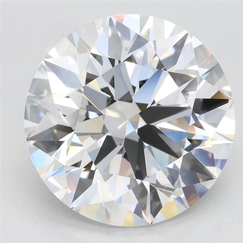 7.03ct E VVS2 Rare Carat Ideal Cut Round Lab Grown Diamond
