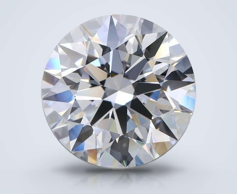 5.01 Carat Round Lab Diamond