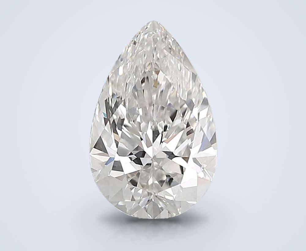 1.00 Carat Pear Lab Diamond