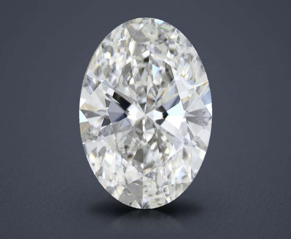 2.90 Carat Oval Lab Diamond