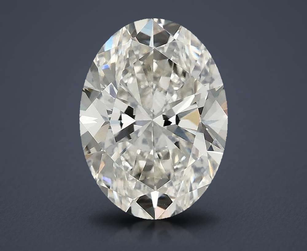 2.52 Carat Oval Lab Diamond