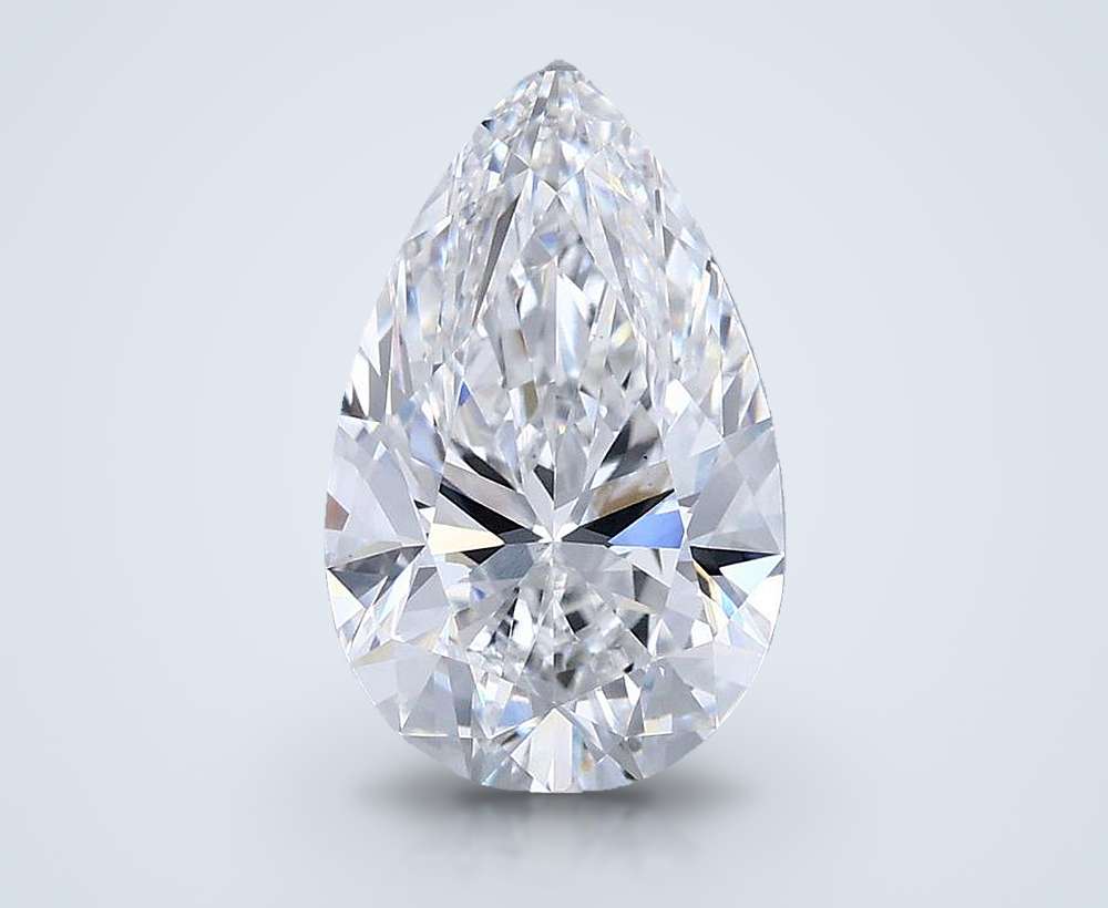 2.50 Carat Pear Lab Diamond
