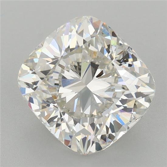 2.77ct G VVS2 Rare Carat Ideal Cut Cushion Lab Grown Diamond