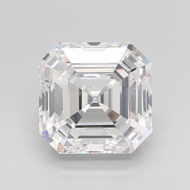 1.62ct D VS1 Rare Carat Ideal Cut Asscher Lab Grown Diamond