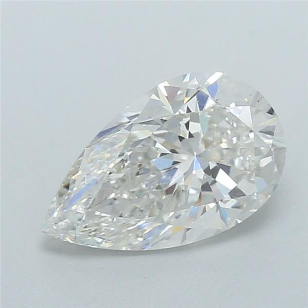 3.01ct G VS1 Very Good Cut Pear Lab Grown Diamond