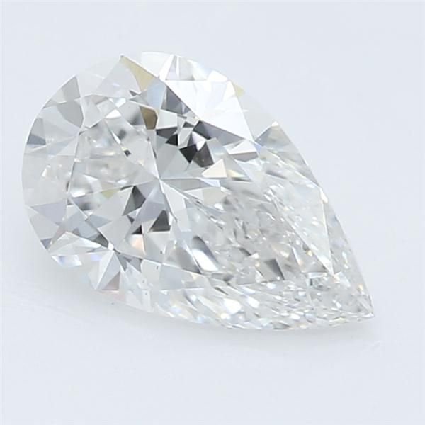 0.62ct F VS1 Rare Carat Ideal Cut Pear Lab Grown Diamond