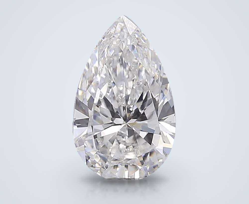 0.62 Carat Pear Lab Diamond