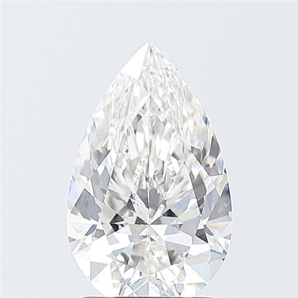 1.72ct G SI1 Rare Carat Ideal Cut Pear Lab Grown Diamond