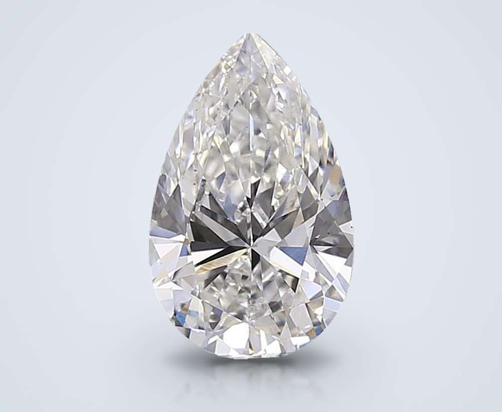 0.82 Carat Pear Lab Diamond