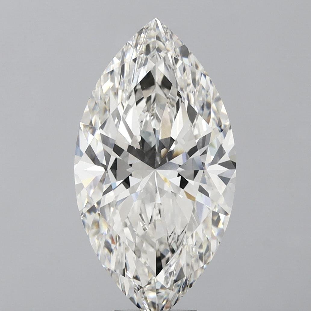 9.08ct H VS1 Rare Carat Ideal Cut Marquise Lab Grown Diamond