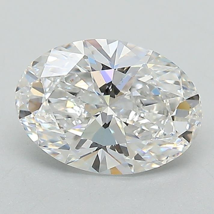 1.36ct D VS1 Rare Carat Ideal Cut Oval Lab Grown Diamond