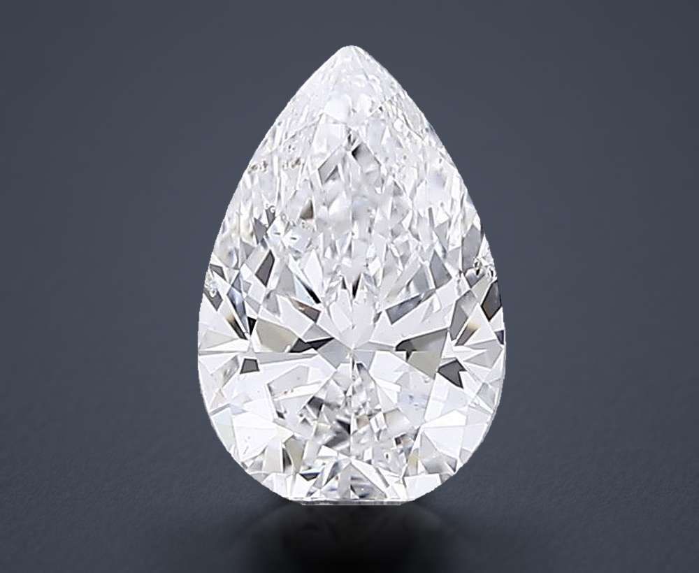 1.00 Carat Pear Natural Diamond