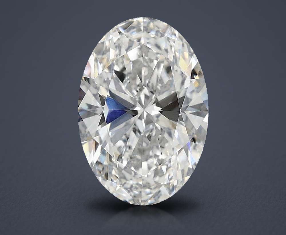 1.48 Carat Oval Lab Diamond