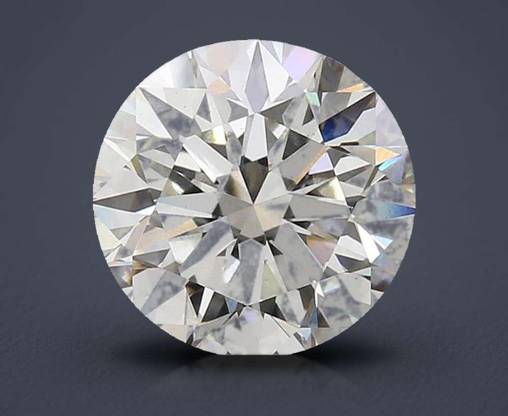 3.09 Carat Round Lab Diamond