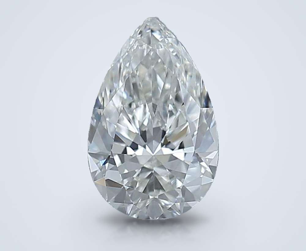 1.24 Carat Pear Natural Diamond