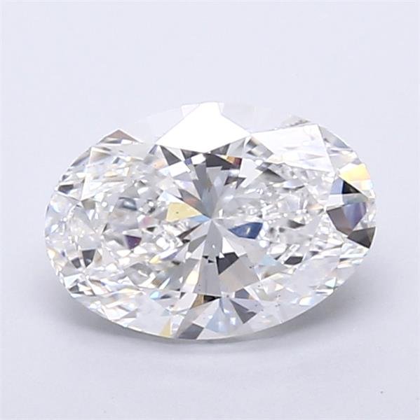 4.54 Carat Oval Lab Diamond
