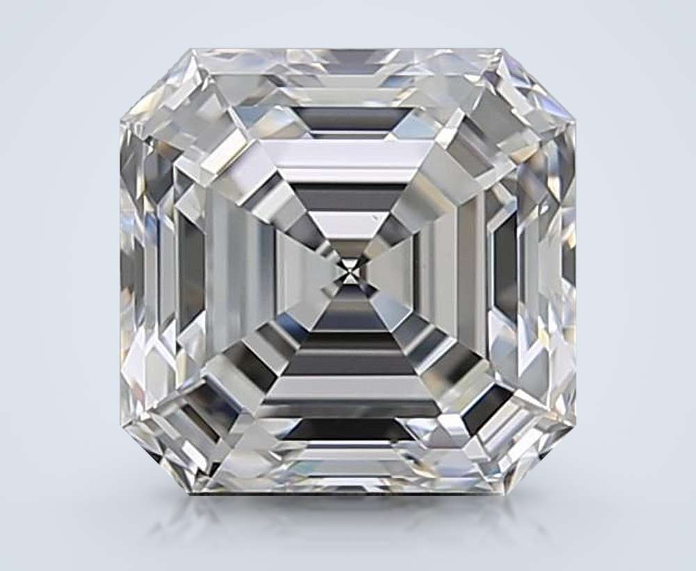 3.02 Carat Asscher Natural Diamond
