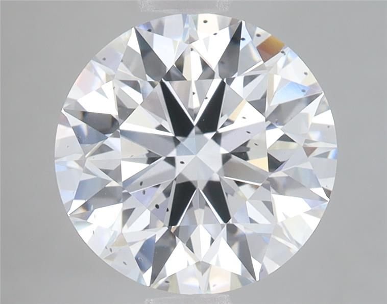 3.48ct E SI1 Rare Carat Ideal Cut Round Lab Grown Diamond