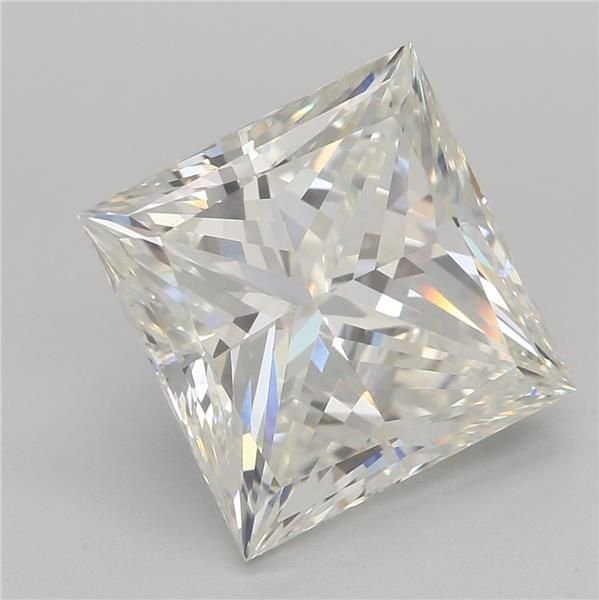 4.00ct H VVS2 Very Good Cut Princess Lab Grown Diamond