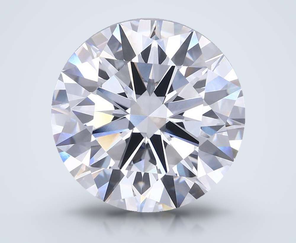 5.89 Carat Round Lab Diamond
