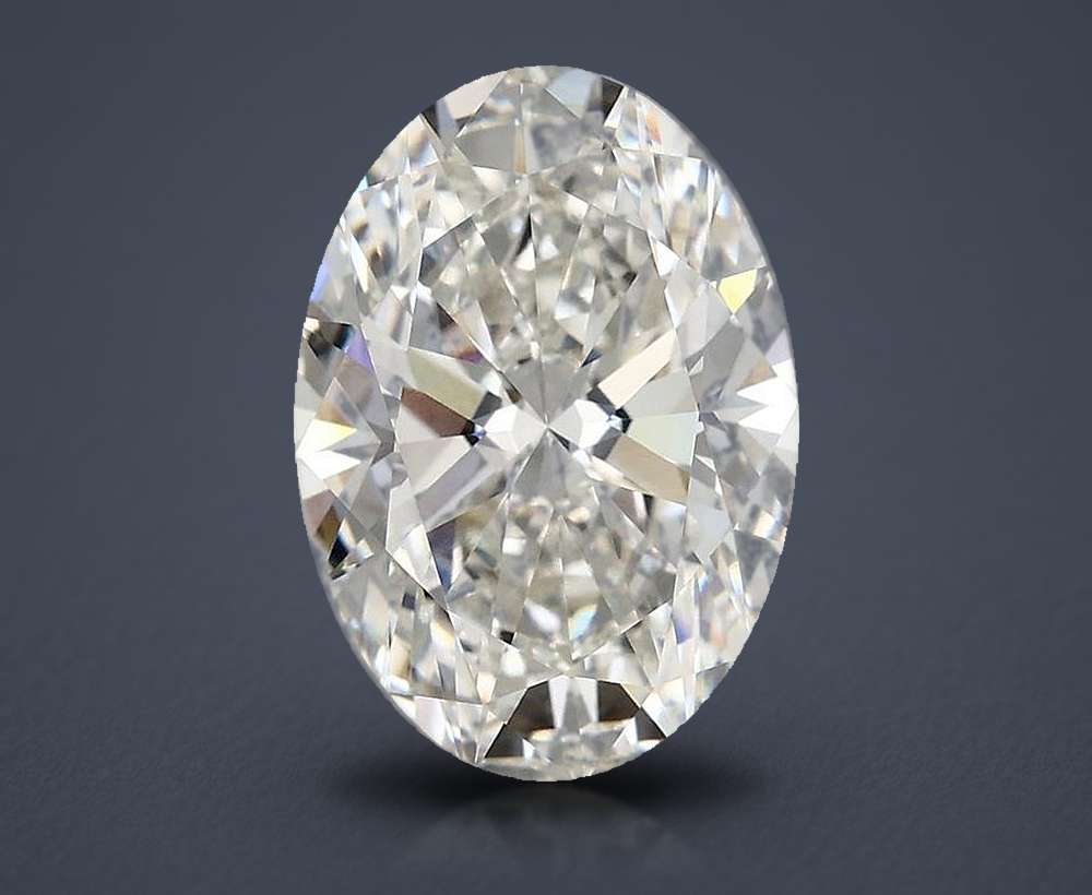 4.00 Carat Oval Lab Diamond