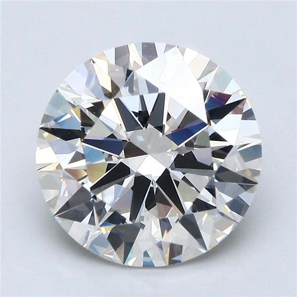 4.03ct F VS1 Rare Carat Ideal Cut Round Diamond