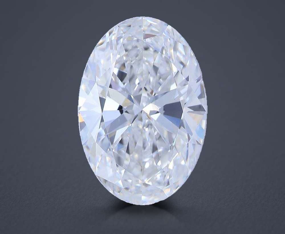 5.02 Carat Oval Lab Diamond