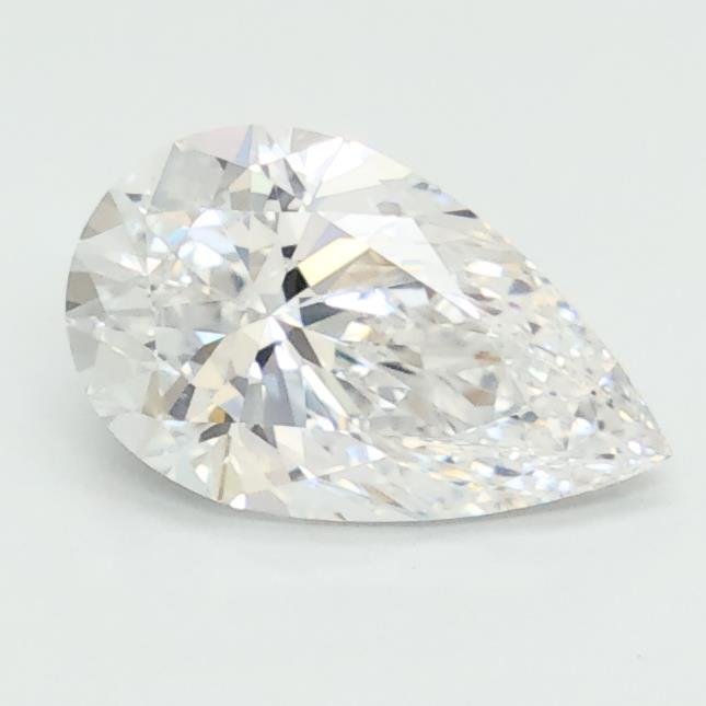 1.03ct D VVS1 Rare Carat Ideal Cut Pear Lab Grown Diamond