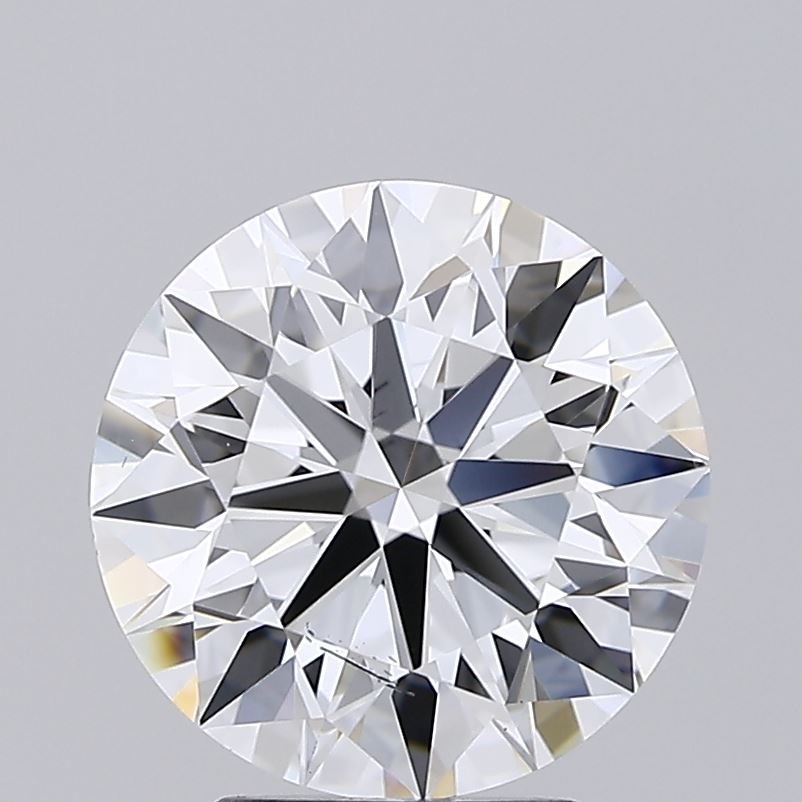 3.15ct D VS2 Rare Carat Ideal Cut Round Lab Grown Diamond