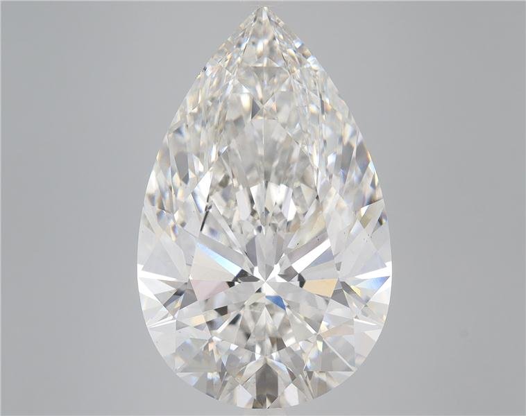 12.83ct F VS2 Rare Carat Ideal Cut Pear Lab Grown Diamond