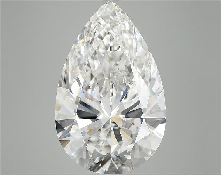 11.06ct F VVS2 Rare Carat Ideal Cut Pear Lab Grown Diamond