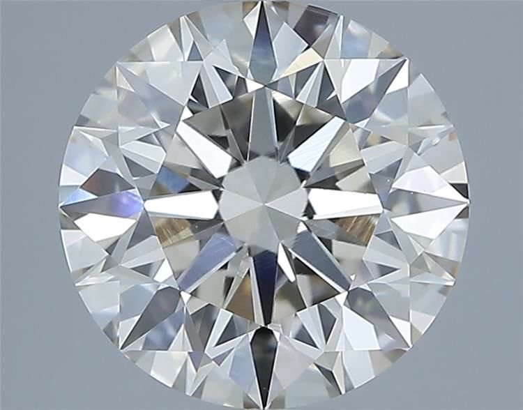 3.21ct K VS1 Rare Carat Ideal Cut Round Diamond