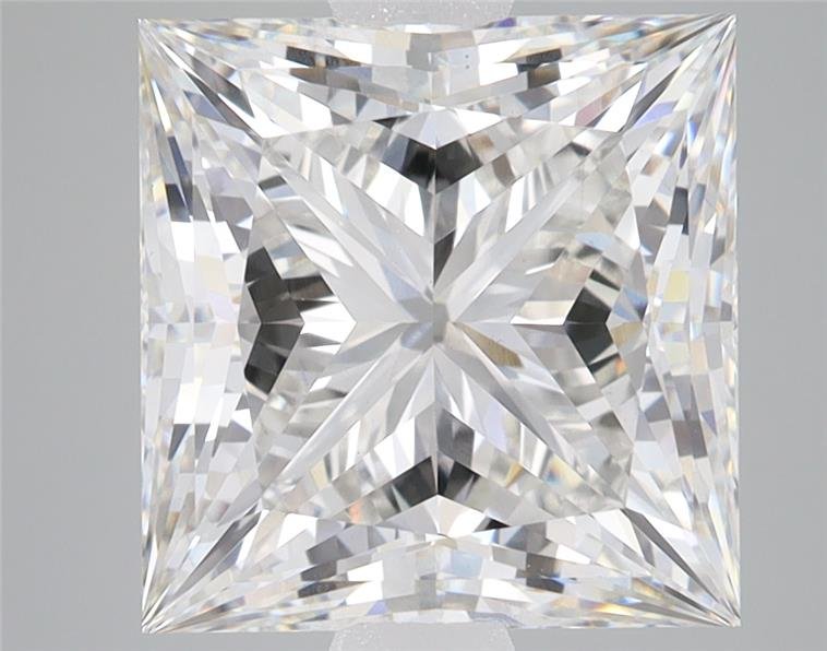 5.55ct G VS2 Rare Carat Ideal Cut Princess Lab Grown Diamond