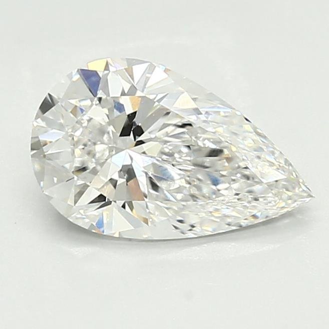 1.19ct E VVS2 Rare Carat Ideal Cut Pear Lab Grown Diamond