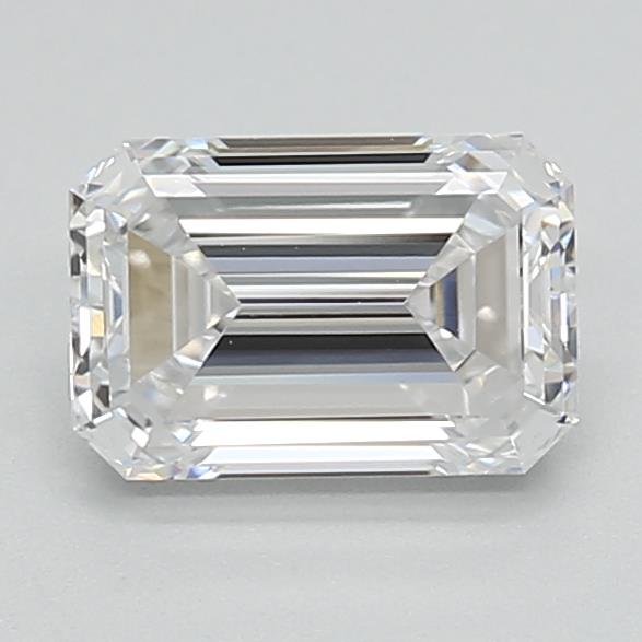 1.07ct D VVS1 Rare Carat Ideal Cut Emerald Lab Grown Diamond