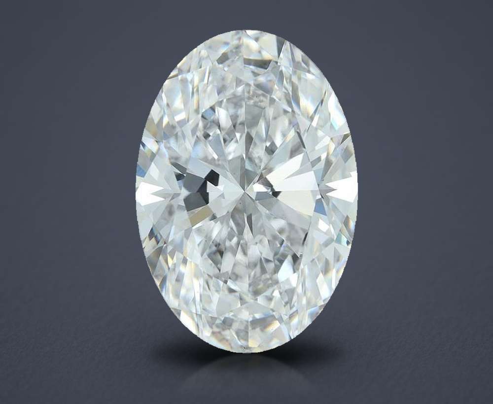 10.01 Carat Oval Lab Diamond