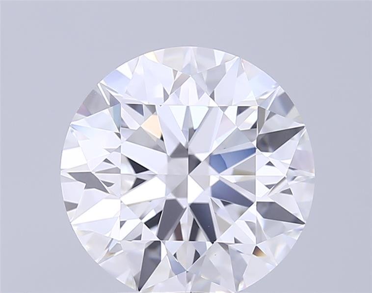 5.04ct E IF Excellent Cut Round Lab Grown Diamond