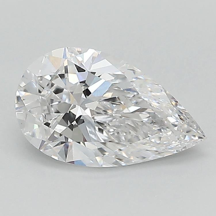 1.09ct D VVS2 Rare Carat Ideal Cut Pear Lab Grown Diamond